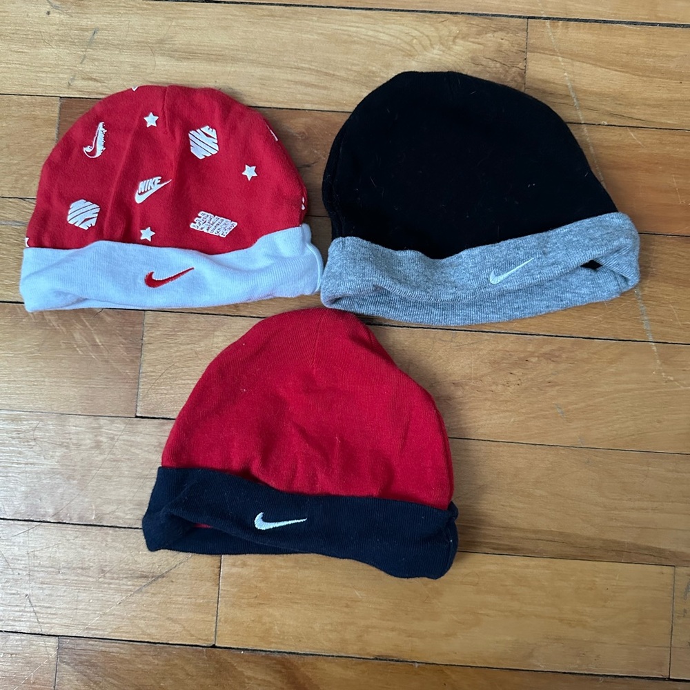 Nike baby hats